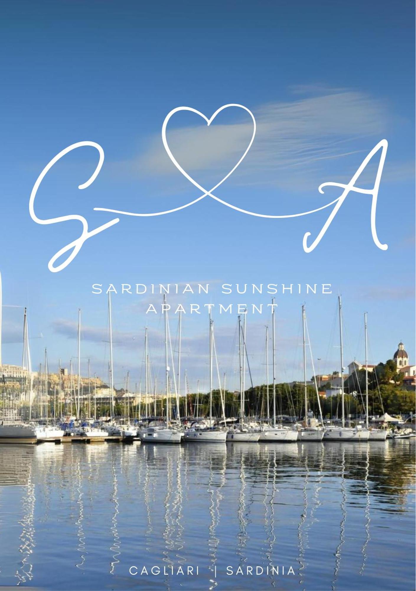 Sunshine Apartment - Appartamento Vicino Al Mare, Cagliari, Sardinia Zewnętrze zdjęcie